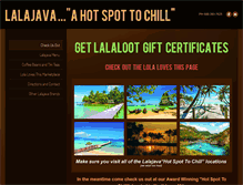 Tablet Screenshot of lalajava.com